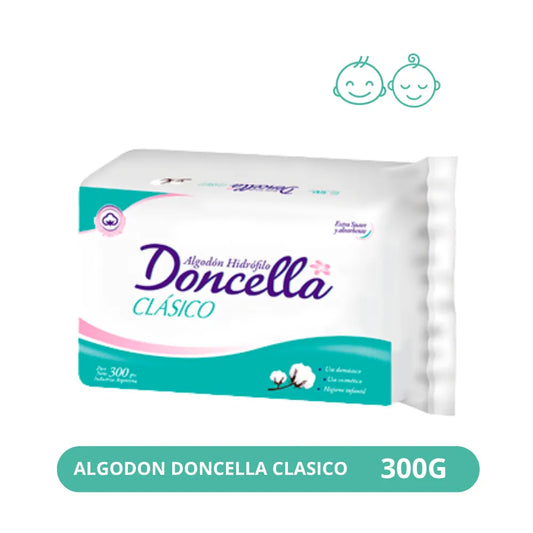 Algodón Doncella Hidrófilo 300G