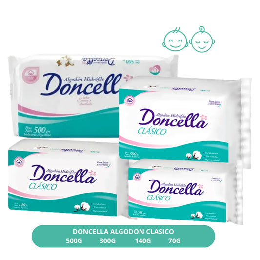 Algodón Doncella Hidrófilo 70G