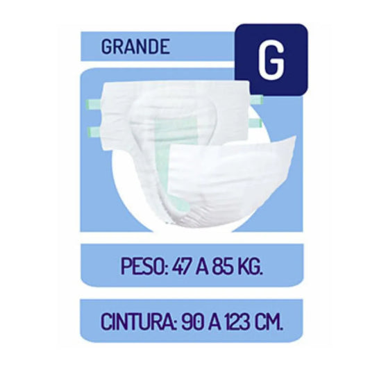 Pañales Comodin anatómico G 16U