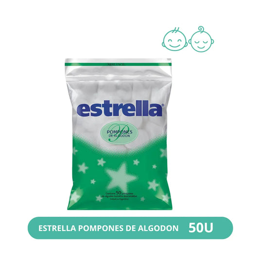 Pompones Estrella 50u