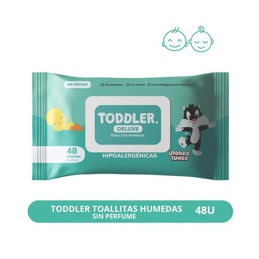 Toallitas Húmedas Toddler Sin Fragancia