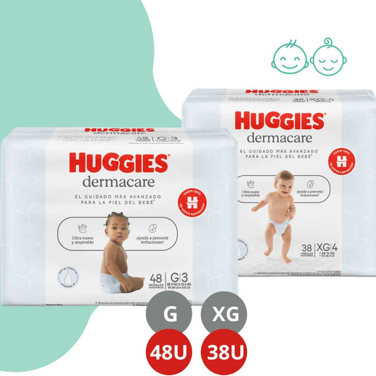 Pañales Huggies Demarcare G/XG