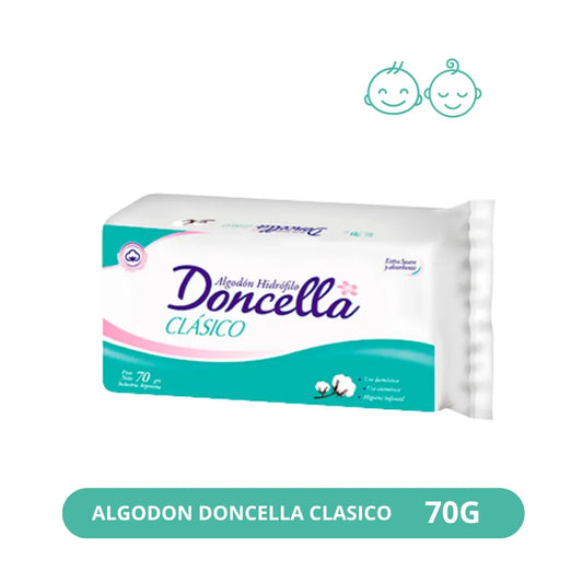 Algodón Doncella Hidrófilo 70G
