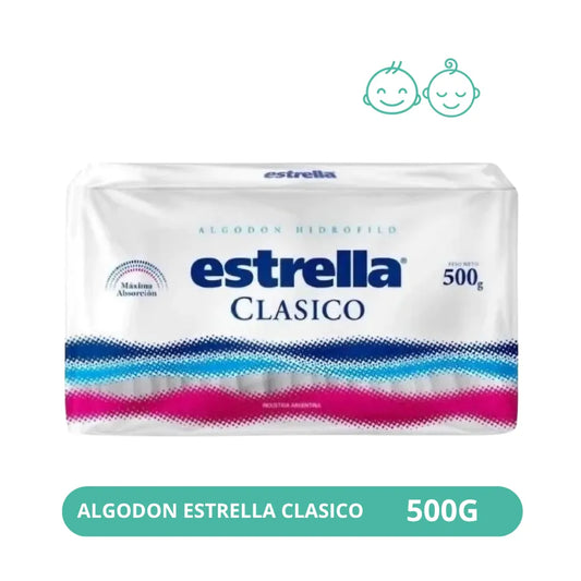 Algodón Estrella Clásico 500g