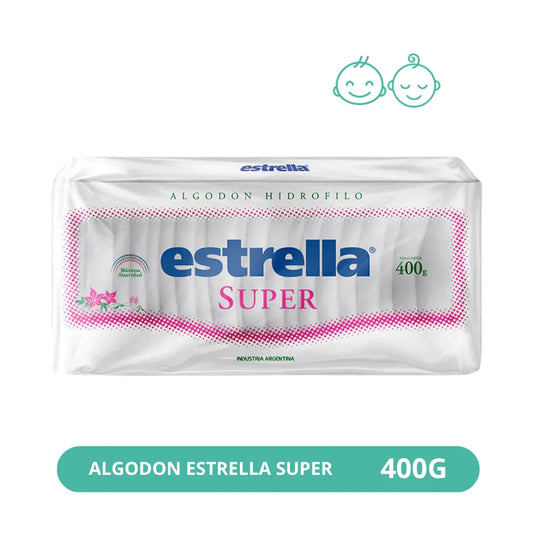 Algodón Estrella Súper 400g