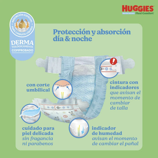 Pañales Huggies Flexi Comfort RN