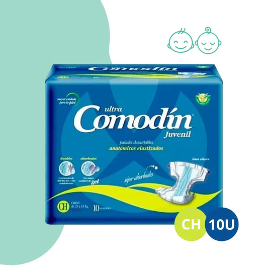 Pañales Comodin anatómico CH 10U