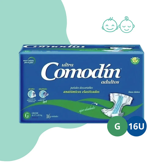 Pañales Comodin anatómico G 16U