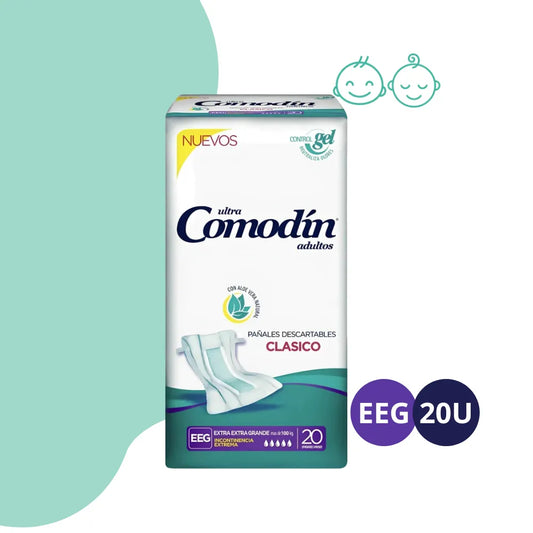 Pañales Comodin clásico EEG 20u