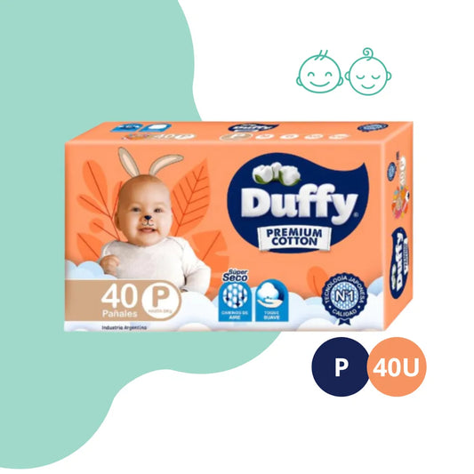 Pañales Duffy Premium X40