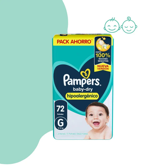 Pañales Pampers Babydry