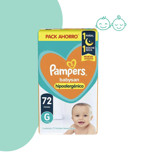 Pañales Pampers Babysan