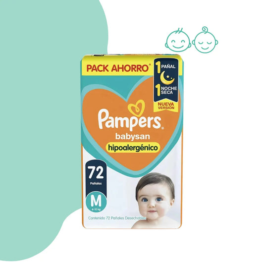 Pañales Pampers Babysan