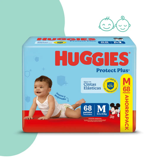 Pañales Huggies protect plus